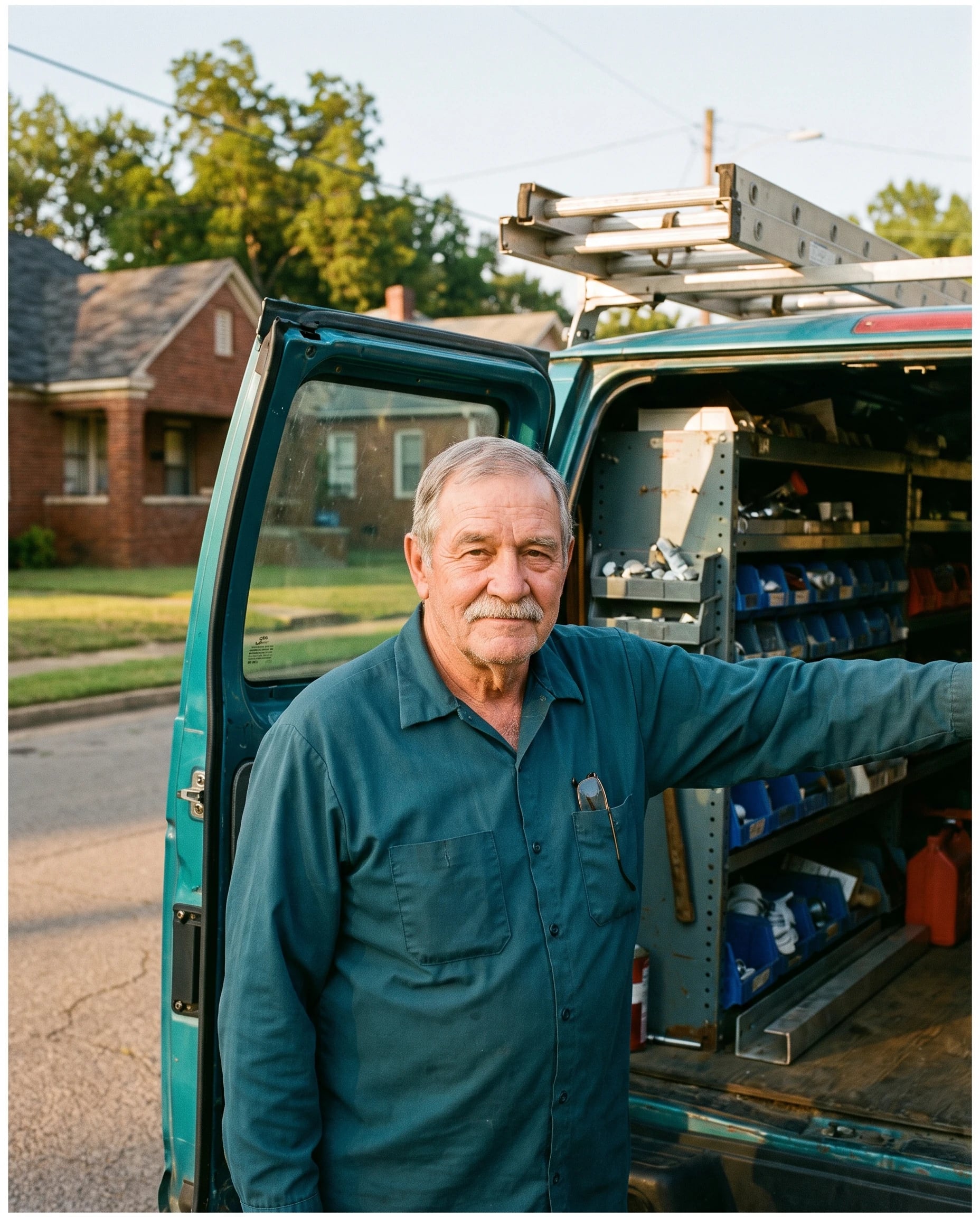 Ray Haywood, Founder, master plumber